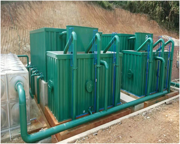 重庆梁平自来水一体化净水设备5000m³/d安装图